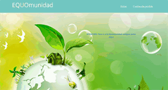 Desktop Screenshot of equomunidad.org