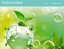 Tablet Screenshot of equomunidad.org